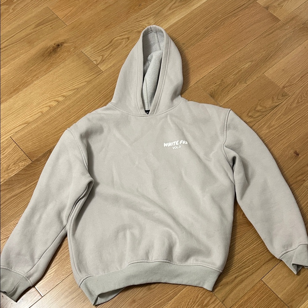 White Fox Boutique Cream Hoodie